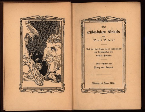 Diderot die geschwätzigen - diderot,,