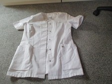 BP Kittel Berufskleidung Farbe Weiß Größe S kurze Arme KGrüN7