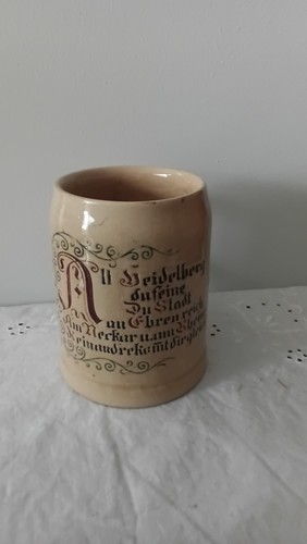 Bierkrug steingut ltr mit - steingut, 0.5
