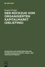 Kaspar Krolop | Der Rückzug