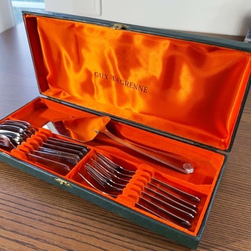 Guy degrenne dessert service - guy,