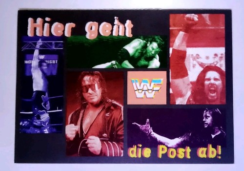 Wwf magazin werbekarte 1997 - magazin,