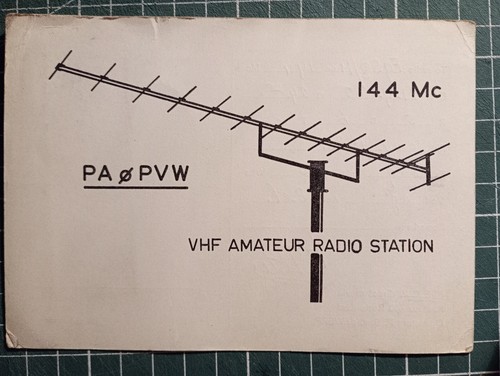 Br0036 amateurfunkkarte qsl - br0036,