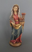 Heilige Barbara 30 hoch Holz bemalt Holzfigur Heiligenfigur
