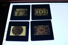 vier tolle alte Farbdias -