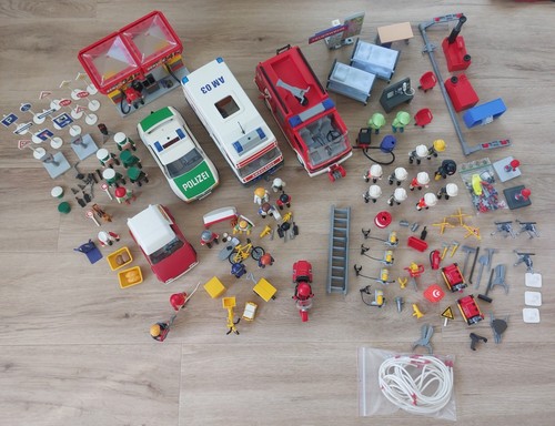 Playmobil feuerwehr polizei - playmobil,