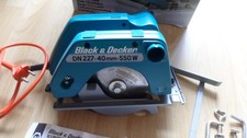 Black & Decker Handkreissäge DN 227 TYP D1 40mm 550 W / Papiere + ovp + Zubehör
