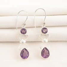 Birne Amethyst Stein Kunst