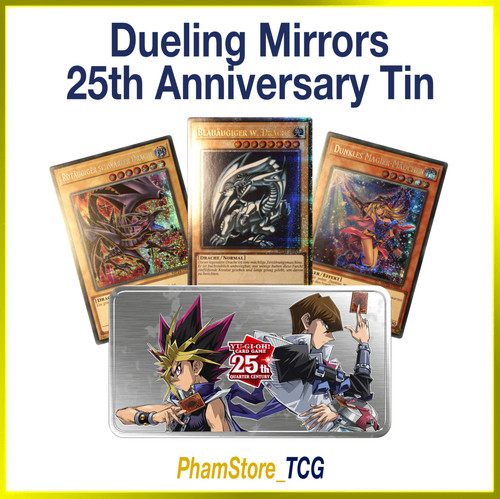 Yugioh 25th anniversary - 25th, tin