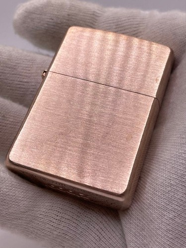 2002 zippo solid copper - solid,