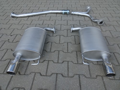 Auspuff für mazda 2 0i - 6, gh