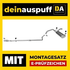 Auspuffanlage für Citroen C4