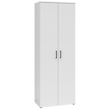 Drehtürenschrank - weiß -