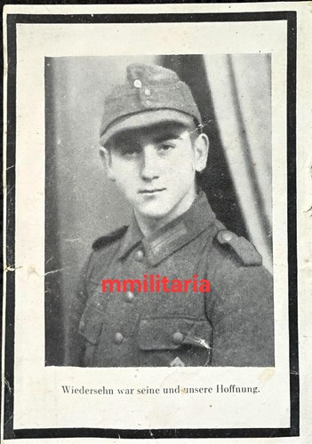 Sterbebild wwii grenadier - wwii, 19