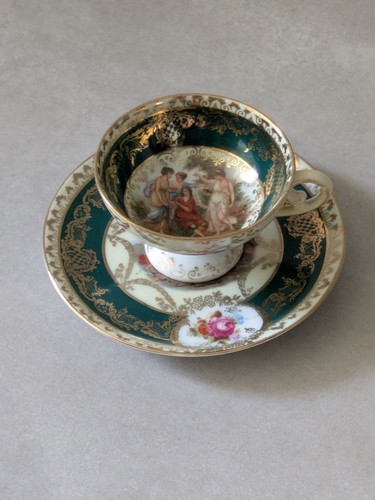 Antik jugendstil mokka - jugendstil, tasse