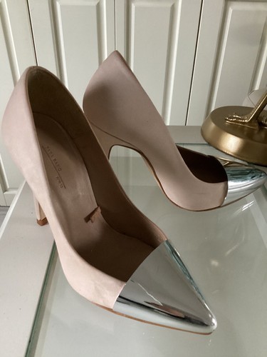 Zara pumps high heels silberne - zara,