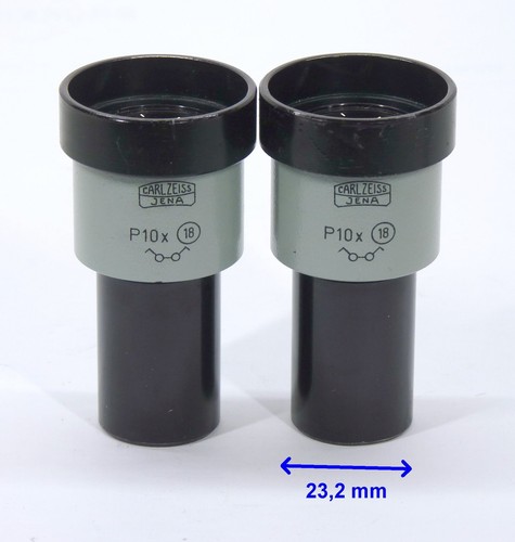 Carl zeiss jena mikroskop - 2x,