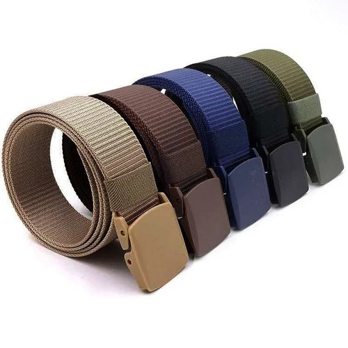 Unisex stoffgürtel nylon - unisex,
