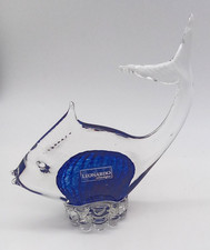 Leonardo Glasfisch Skulptur -