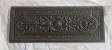uralte Ofenplatte Gusseisen um