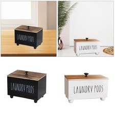 Tamponbehälter aus Holz