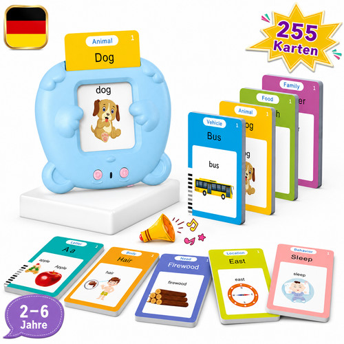 Sprechende flash karten - sprechende, flash-karten