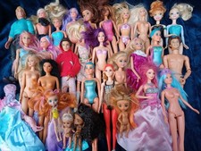 Riesiges Mädchen Paket mit Puppen Elsa Konvolut Sammlung Weihnachten