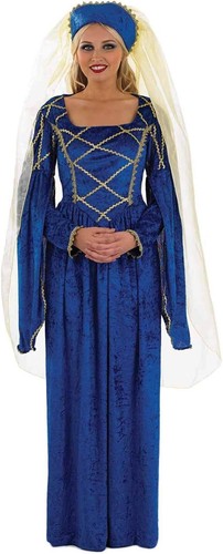 Blaues mittelalter königin - blaues,