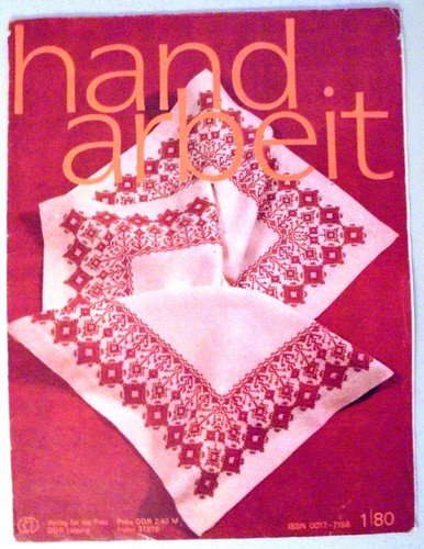 Heft handarbeit 1980 verlag - heft, 1/1980,