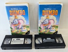 Lot 2 Variant Disney Dumbo VHS