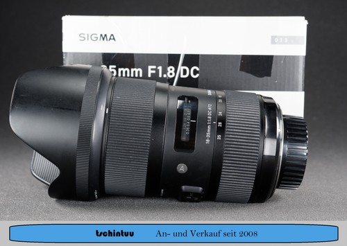 Sigma mm f1 8 - 35, dc