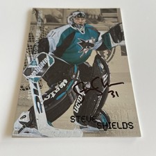 NHL Card-Steve Shields-Autograph ITG Millennium Signature Series 1999-Sharks