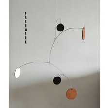 Mobile Skulptur aus Holz 50 x