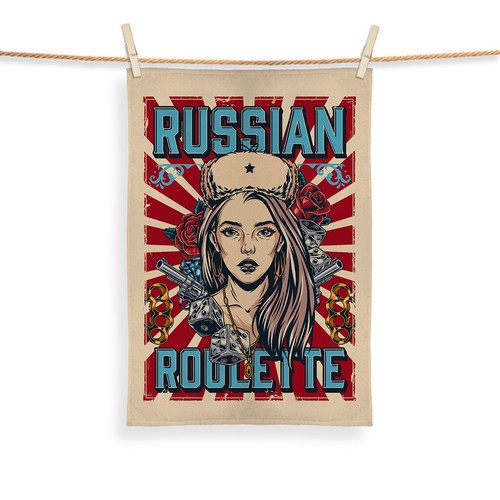 Retro russische roulette - retro,