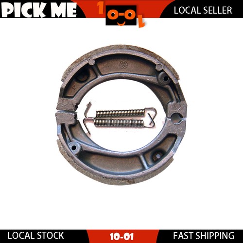 Motorcycle front brake - front, shoes