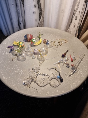 Sammlung handbemalter oder