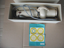 Alte DDR Heißluftdusche LD5, Komet, Elektrogeräte Suhl, OVP,Garantieschein,1964