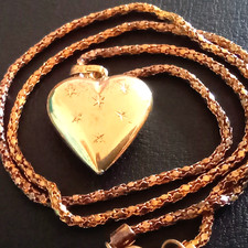 Vergoldetes Herz 333 mit