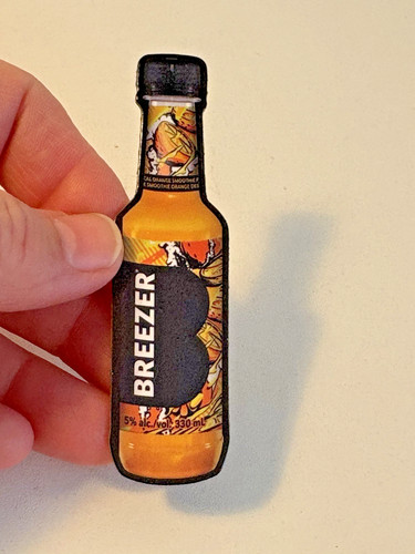Bacardi breezer mini bottle - breezer,