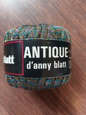Anny Blatt Wolle Antique multicolor Fb. 2458 Bändchengarn Lurexgarn selten