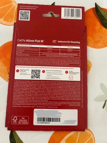 Vodafone sim karte 15 - sim,