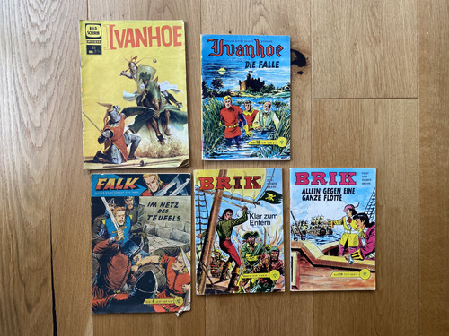 Lehning comic konvolut - 5x, comic-konvolut