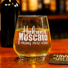 Lustiges Whiskyglas -