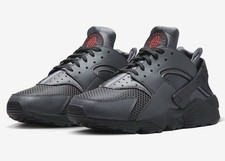Neu Nike Air Huarache Premium Gr. 44.5 Greyscale Red FD0665-001 Sneaker Got Sole