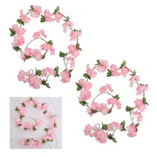 2 Stück Blumengirlande