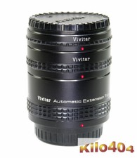 Zwischenringe Vivitar für Pentax  36 / 20 / 12mm ✯ Extension Tubes ✯ K Bajonett