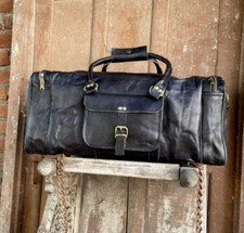 Handgefertigte Leder Seesack