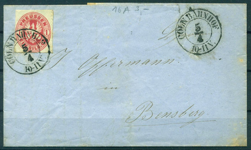 Preussen toller beleg - preussen, 16