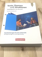 Texte, Themen und Strukturen Deutschbuch für die Oberstufe Nordrhein Westfalen