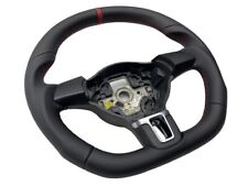 AUSTAUSCH Lenkrad Leder Lederlenkrad Vw GOLF VI 6 5K0 Touran 1T3 GTi Abgeflacht